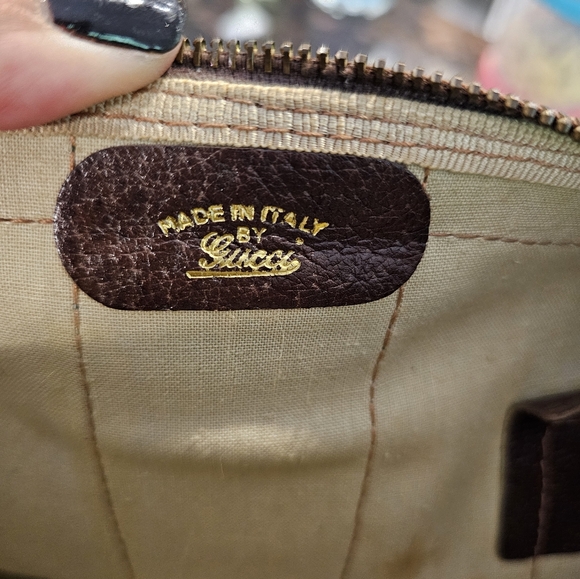 Authentic Vintage Gucci Sherry Line Boston Bag - Picture 12 of 14